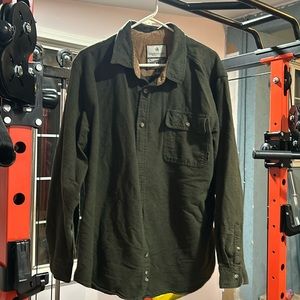 Legendary Whitetails Olive Green Flannel Shirt